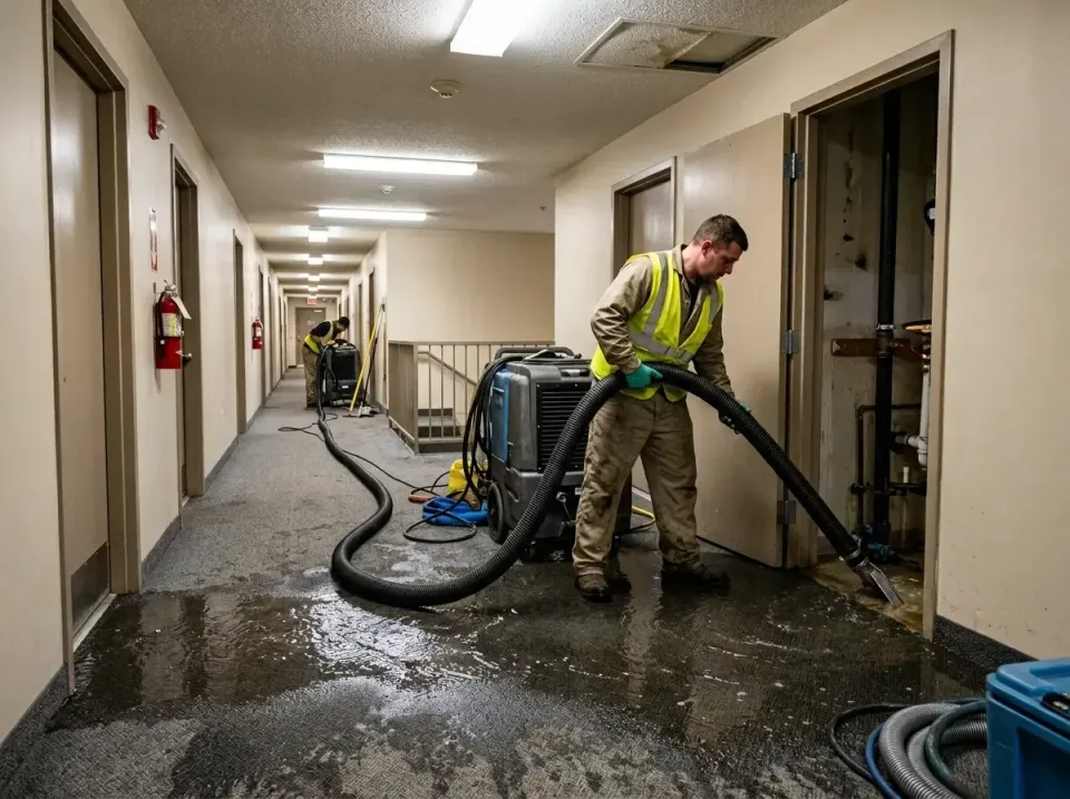 multi-unit-apartment-hallway-f-005 — frequently asked questions, Emergency Burst Pipe Water Extraction & Removal in Somers P…